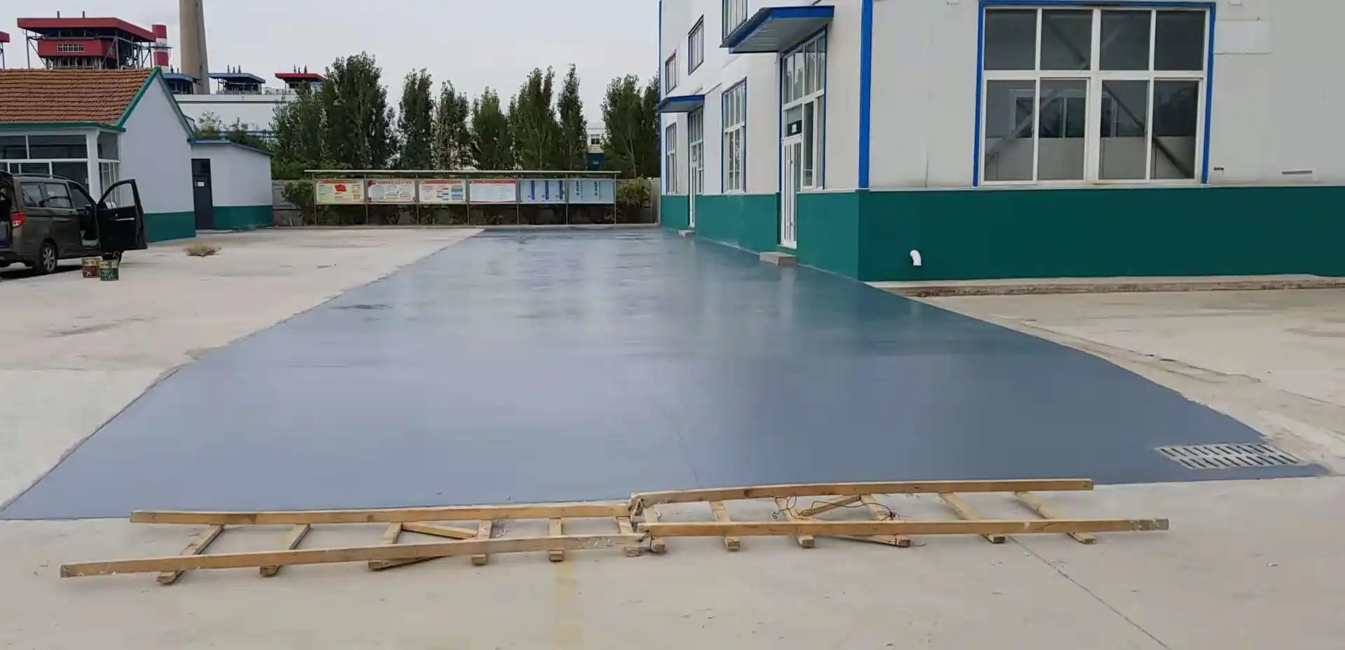 矿区车间厂房地坪漆修补翻新